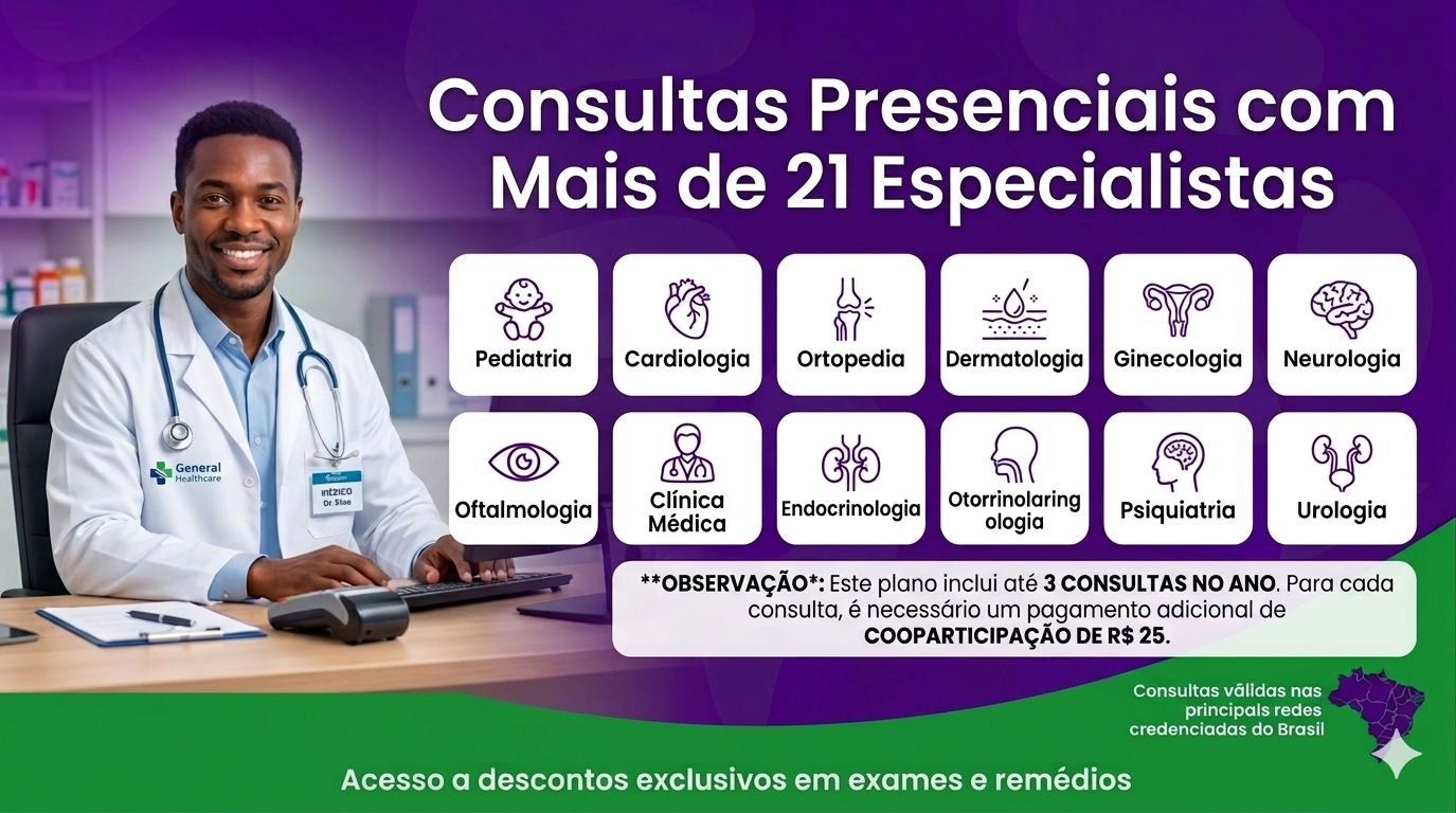 Consultas presenciais