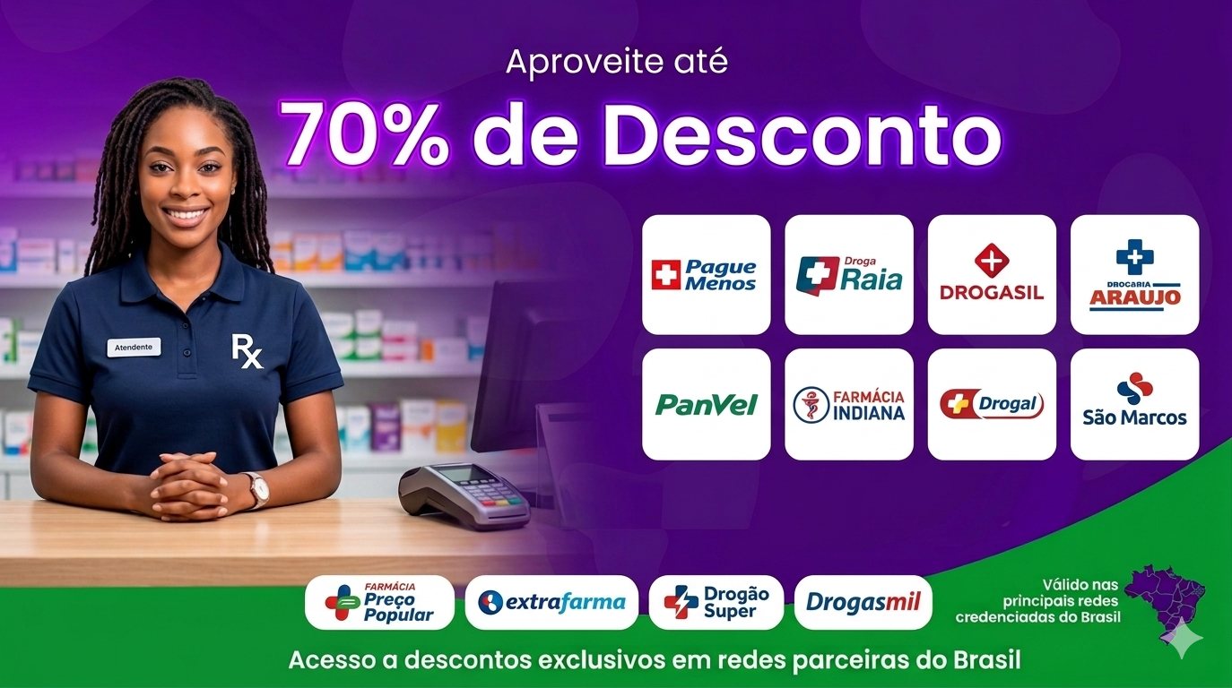 Descontos em Farmácias